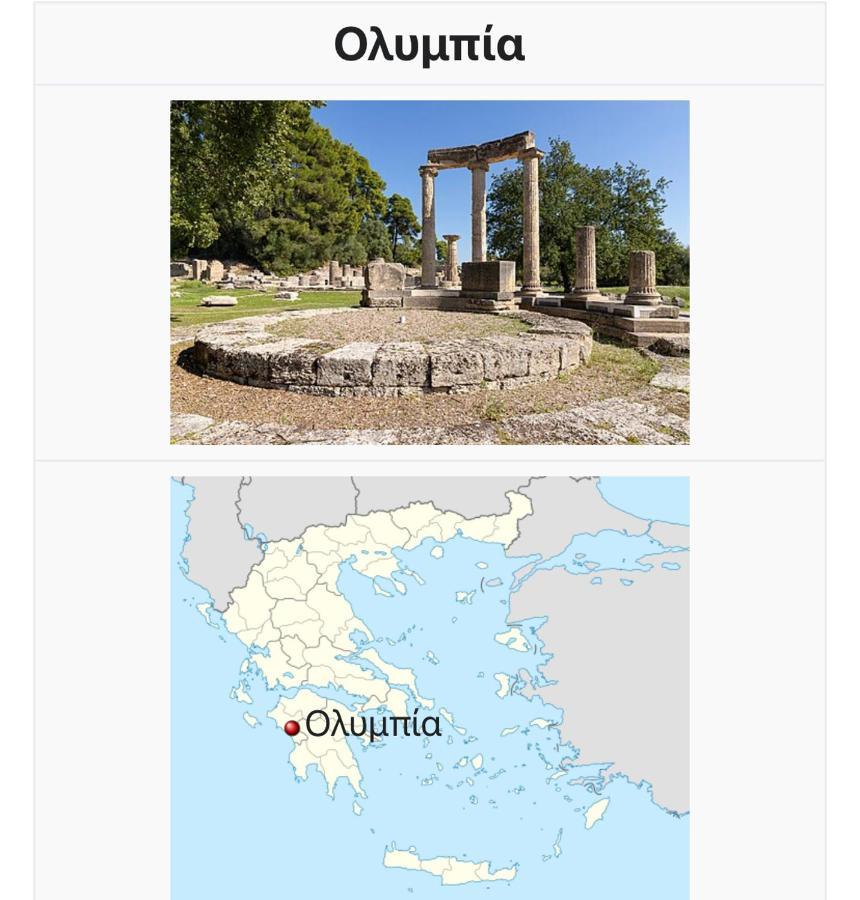 Villa Olympia Skafidia Zewnętrze zdjęcie